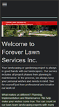 Mobile Screenshot of foreverlawnservices.com
